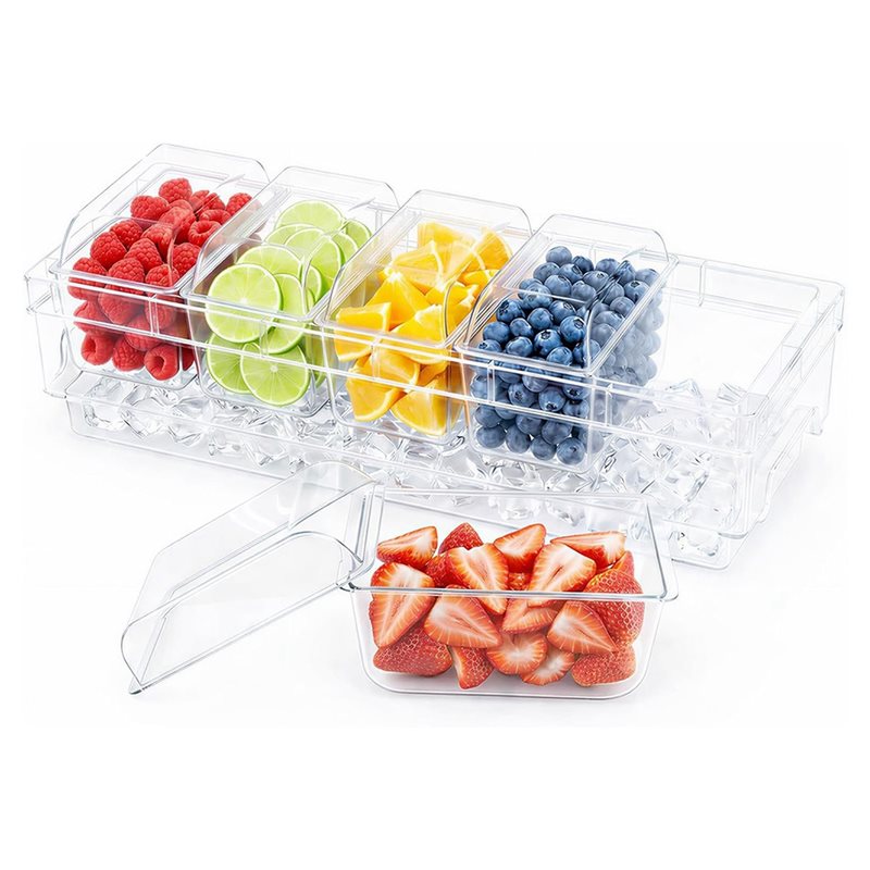 Garnish Tray Set - A27F-Набор для сервировки баров, для тацо,