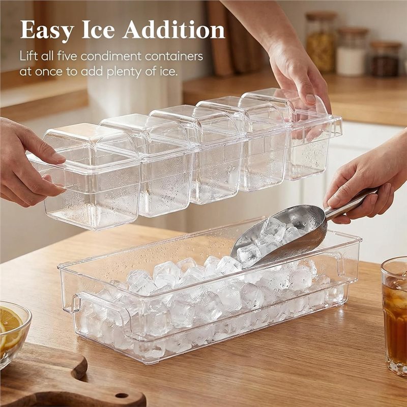 A27F-Набор для сервировки баро – обзор и цена Garnish Tray Set
